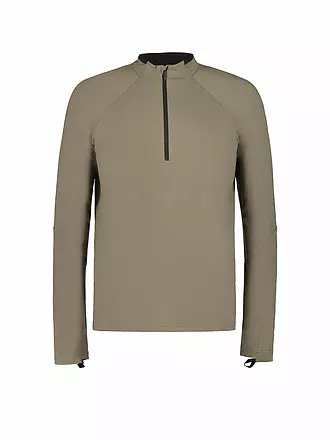 RUKKA | Maglia da running da uomo Maanin con zip | braun